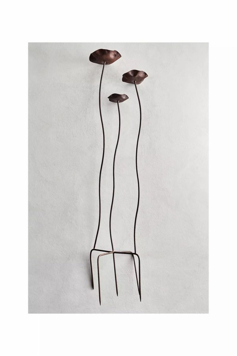 Garden Accents | Rain Catcher Iron Stake Assorted Garden Assorted