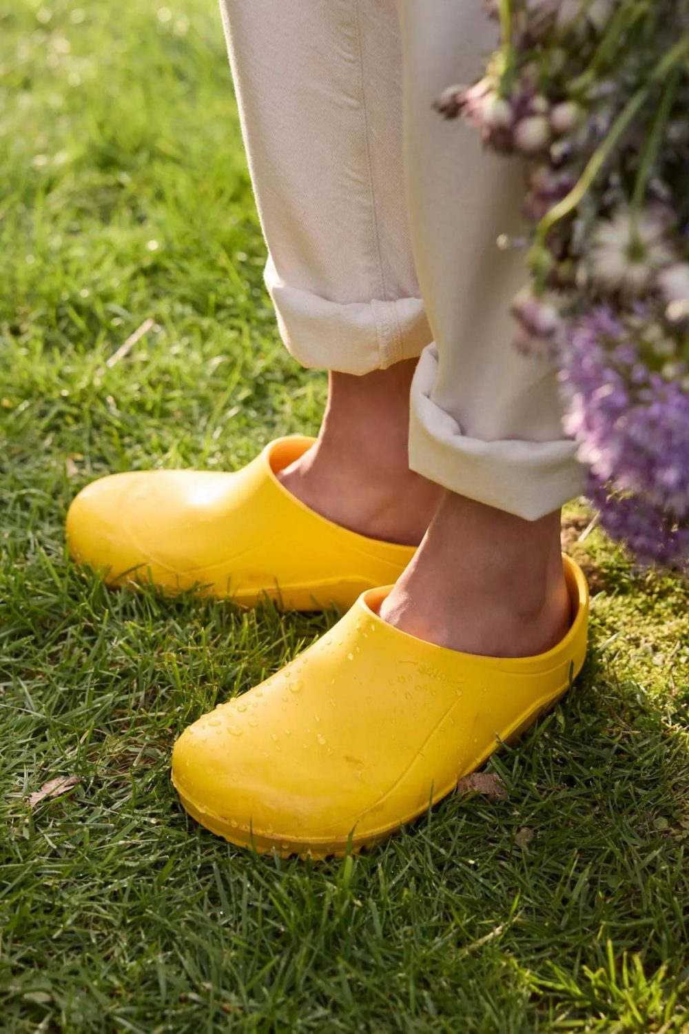 Garden Apparel | NORA Garden Clogs, Yellow Yellow Garden Garden Apparel