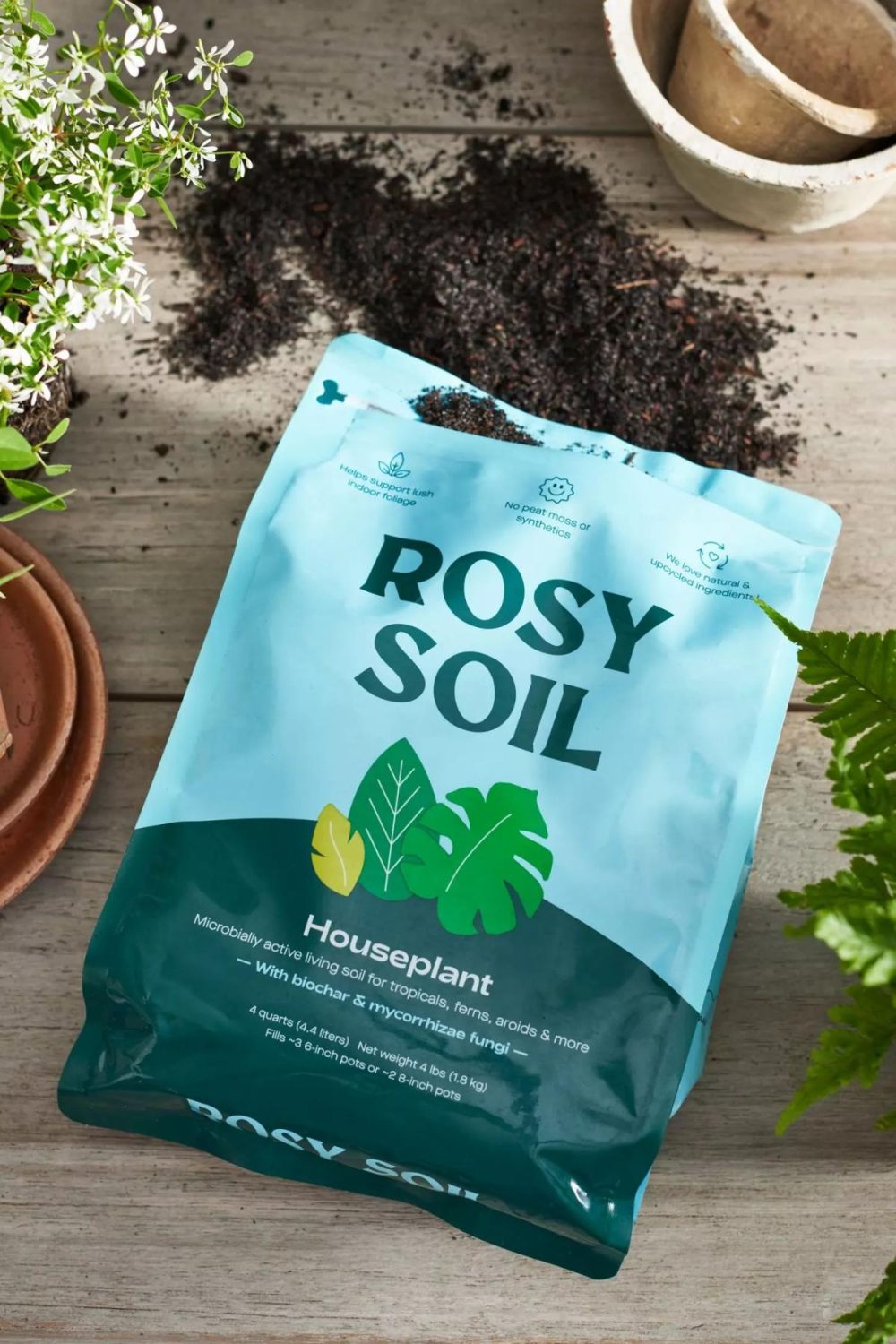 Garden Tools | Rosy Soil Earth Positive Indoor Potting Mix Assorted Garden Assorted