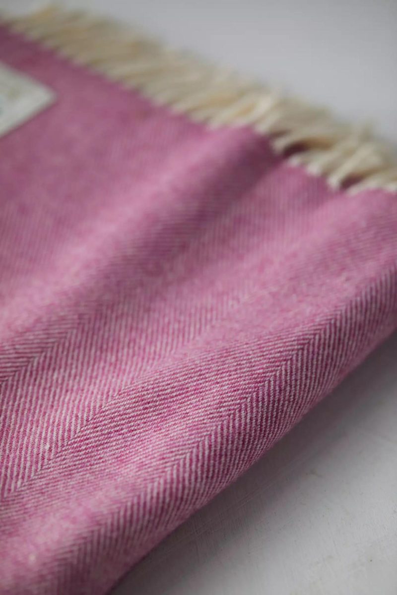 Outdoor Décor | Beetroot Merino Wool Throw Purple Garden Outdoor Décor