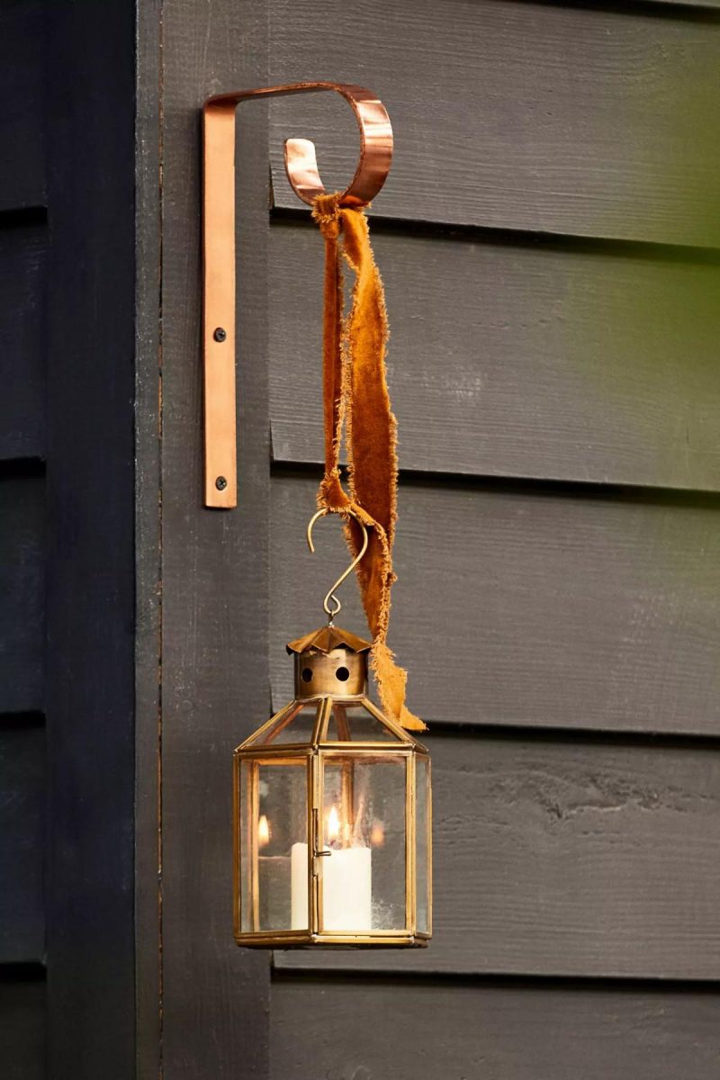 Outdoor Décor | Copper Lantern Hanger Copper Garden Copper