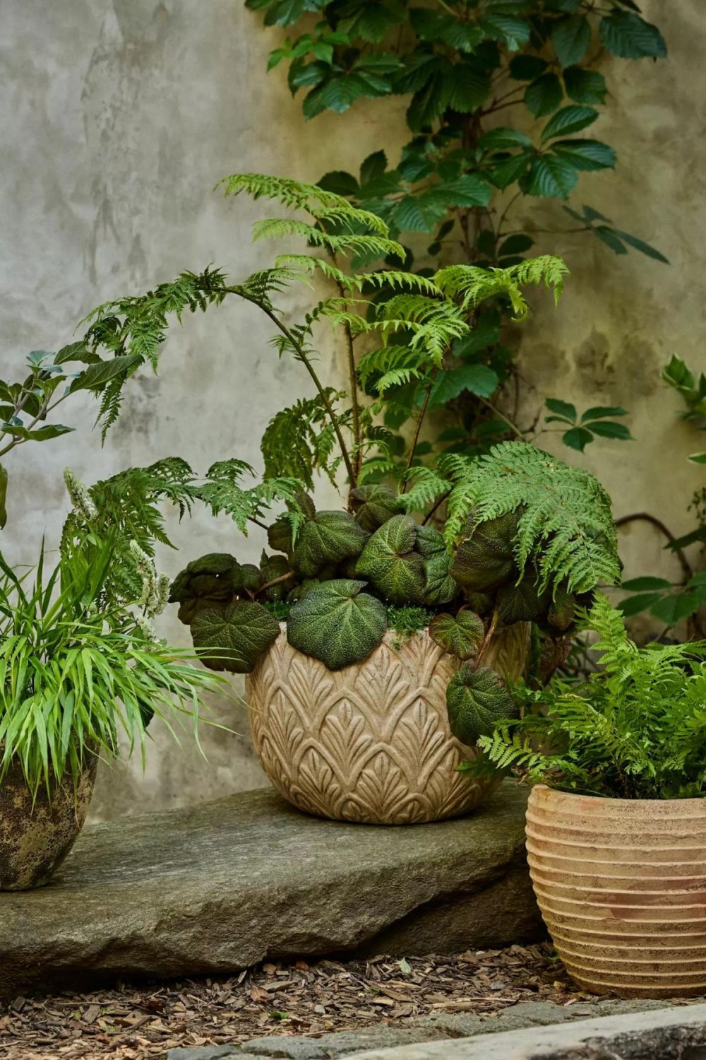 Outdoor Décor | Paloma Ceramic Bowl Planter, 15 Natural Garden Natural