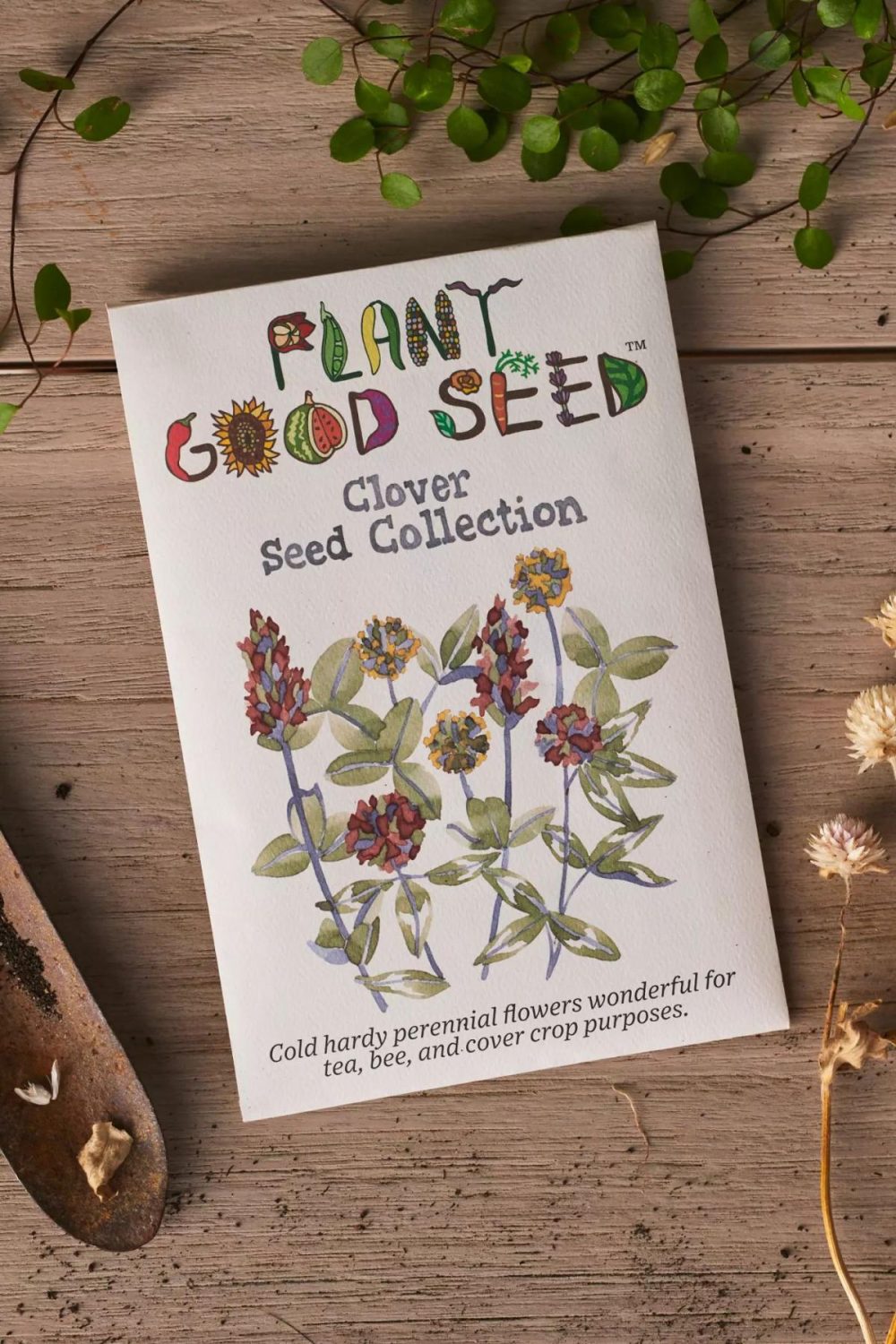 Potting Supplies | Plant Good Seed Company Clover Seed Collection Assorted Garden Assorted