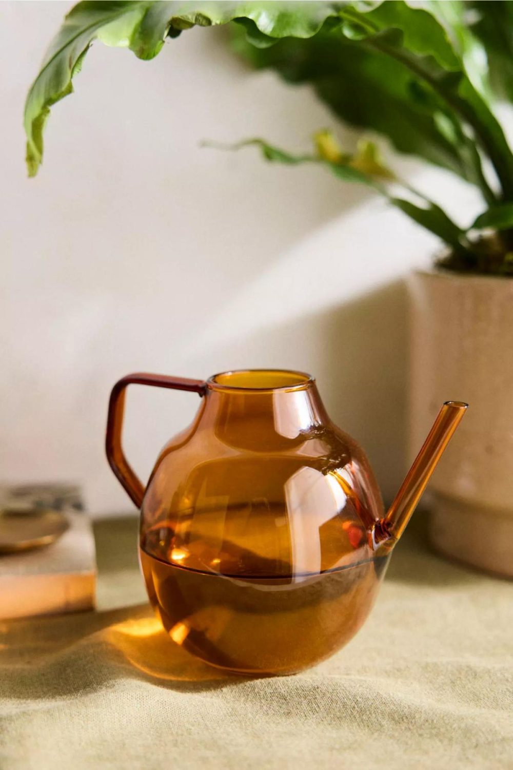 Watering Cans + Hoses | Amber Glass Watering Can Assorted Garden Assorted