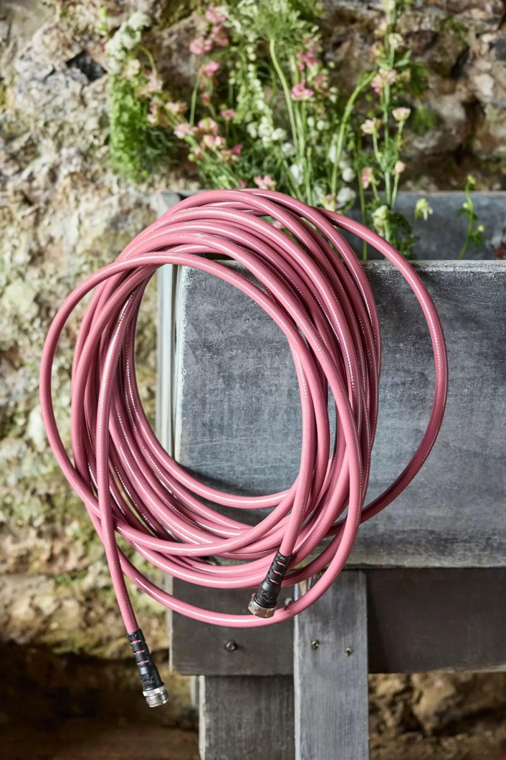 Watering Cans + Hoses | Heritage Garden Hose, 50′ Rose Garden Rose