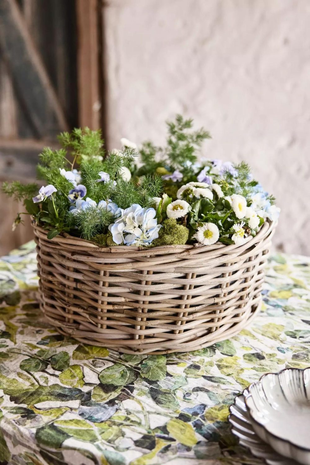 Planters | Rattan Wreath Planter Natural Garden Natural